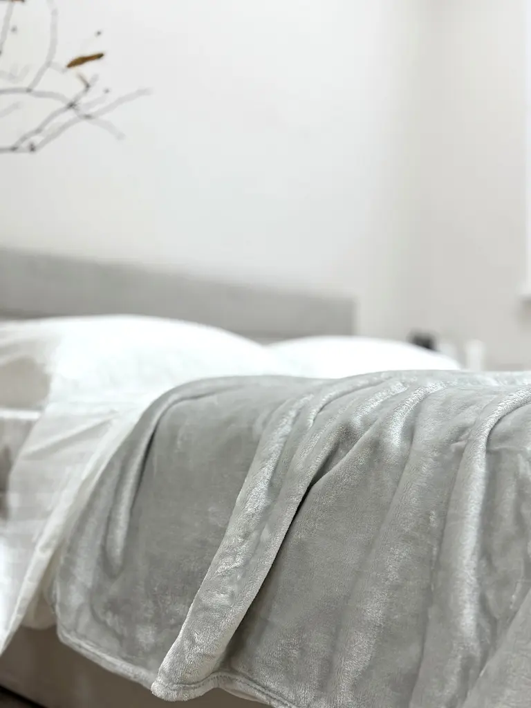 Плед Ecotton 150х220 см Well Soft світло-сірий (24-3615 Cool gray) (24920)