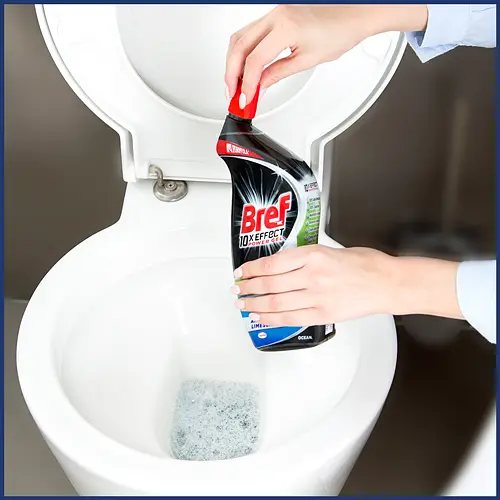 Гель для чищення та дезінфекції унітазів Bref Excellence Gel Color Activ Океан 700 мл (743086) - фото 4