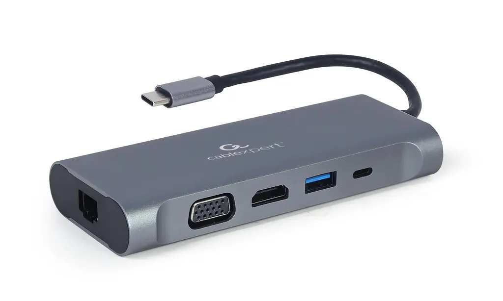 USB-хаб Cablexpert USB-C 7-in-1 (A-CM-COMBO7-01) - фото 3