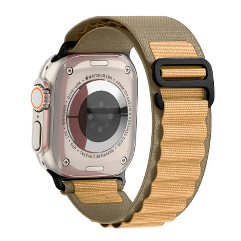 Ремінець до смарт-годинника Armorstandart Alpina Band для Apple Watch 42 (Series 11-10)/41/40/38 Tan (ARM82564) - фото 5