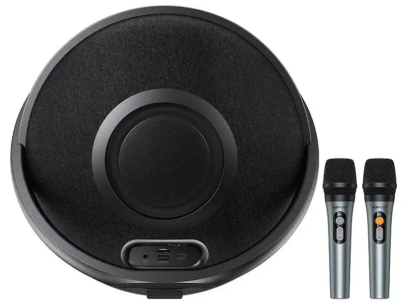 Портативна колонка Acefast K5 Max portable wireless speaker Black (6974316285670) - фото 3