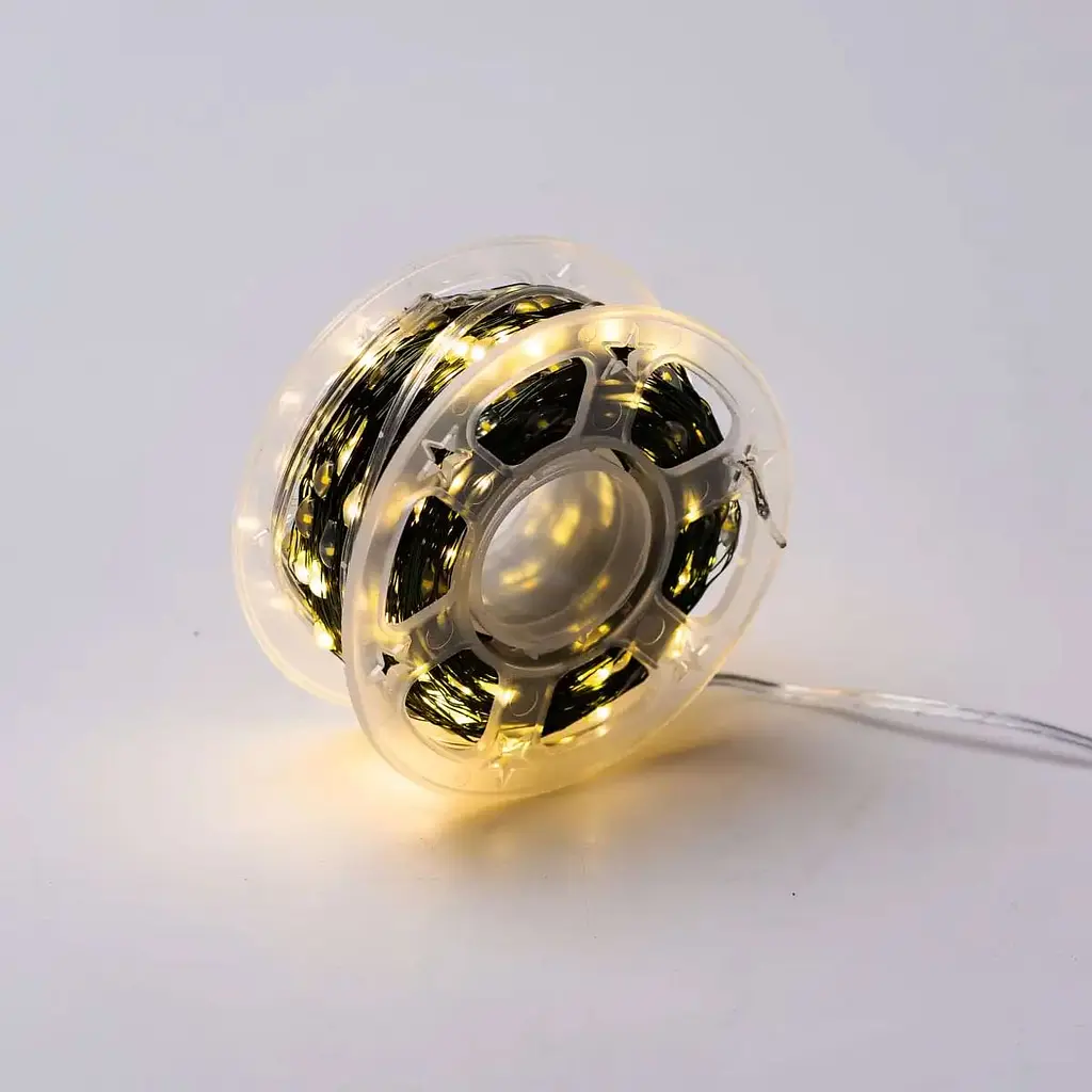 Гирлянда Роса GarlandoPro нить GarlandoPro 500 LED длина 50 м с пультом от сети зеленая, желтая (500L50MGY) - фото 11