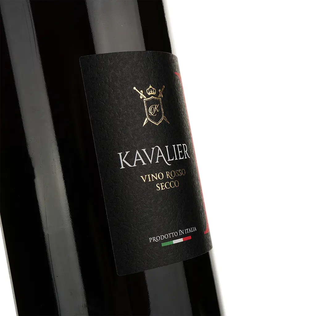 Вино Kavalier Vino Rosso Senza IGP червоне сухе 0.75 л - фото 3