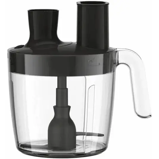 Блендер погружной 8в1 Tefal Quickchef+ 1000 Вт чаша 800 мл чопер 500 мл кухонный комбайн 5в1 турборежим серо-черный (HB67G830) - фото 2