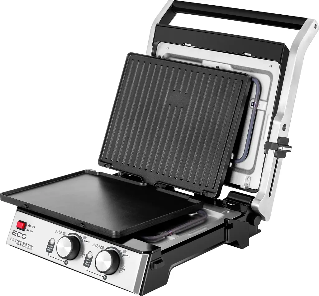 Електрогриль ECG KG 2033 Duo Grill & Waffle [80335] - фото 10