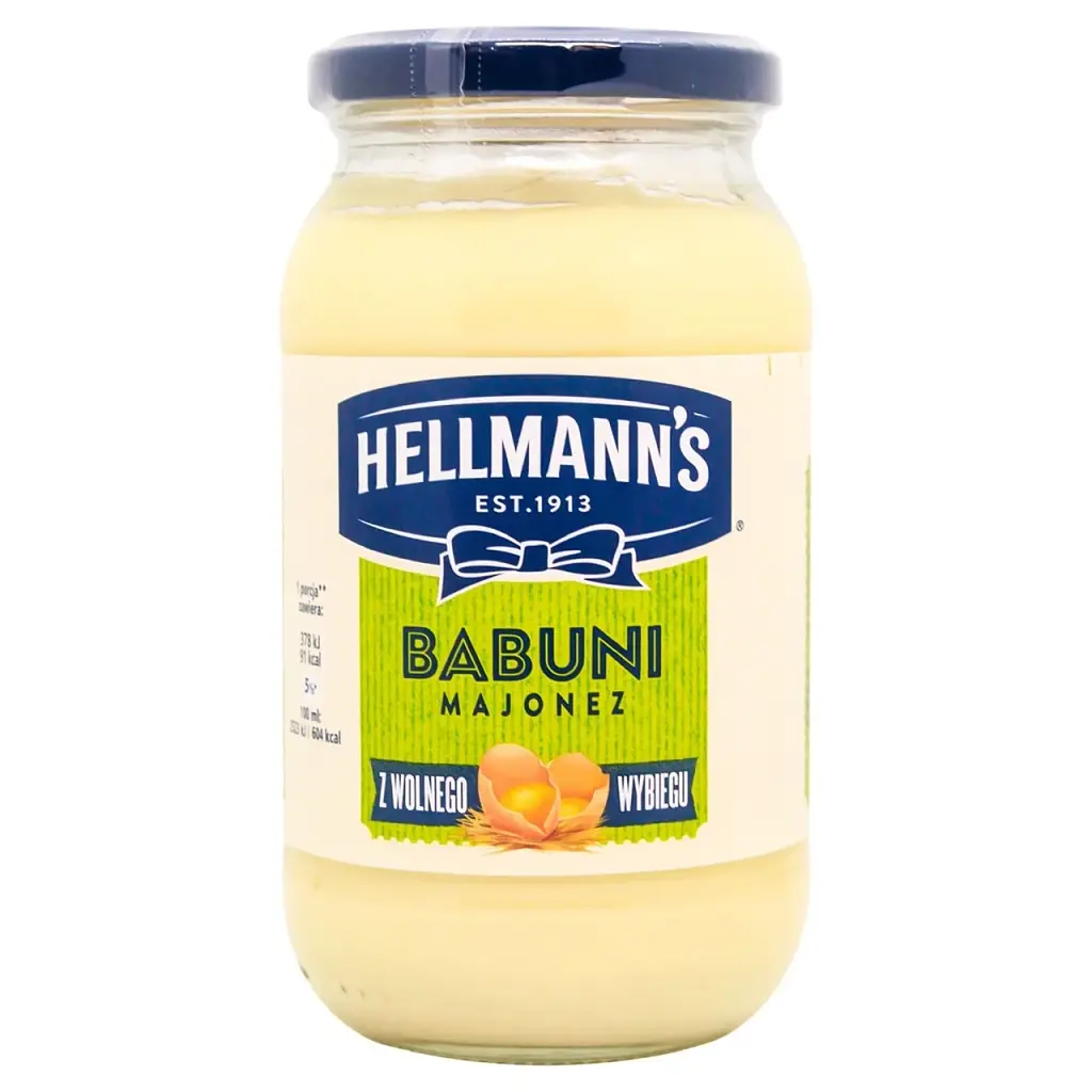 Майонез Hellmann's Babuni 65 % 625 мл.
