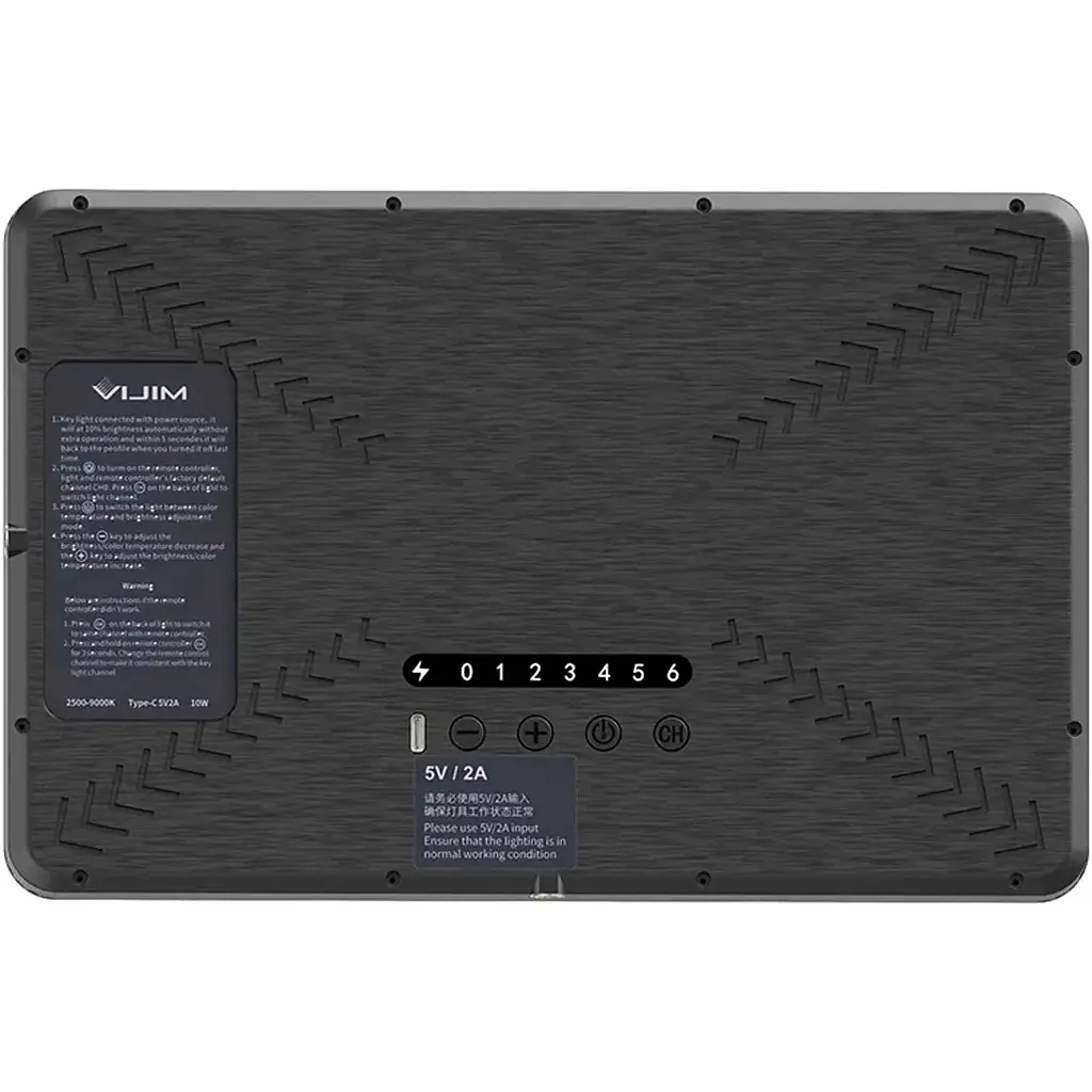 Светодиодная панель Ulanzi Vijim K20 11" на стойке 80 см 2500-9000К [104108] - фото 8