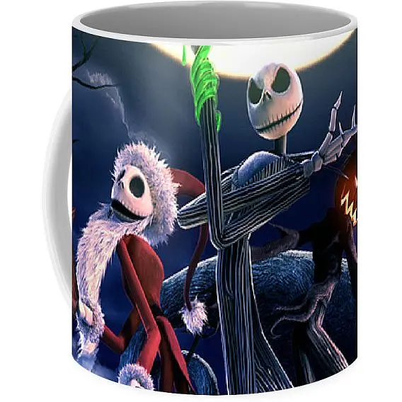 Кухоль GeekLand Кошмар перед Різдвом The Nightmare before Christmas Poster CP 03.220 330 мл білий - фото 3