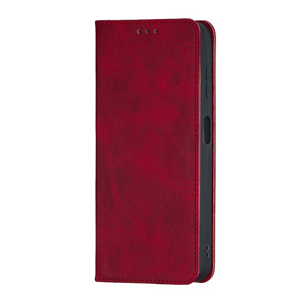 Чохол-книжка Premium Samsung A14 4G (A145) / A14 5G (A146) Dark Red