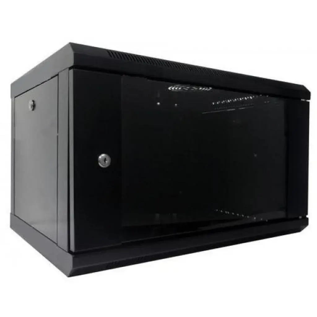 Шафа настінна Hypernet 6U 19" 600x600 (WMNC66-6U-FLAT-BLACK)