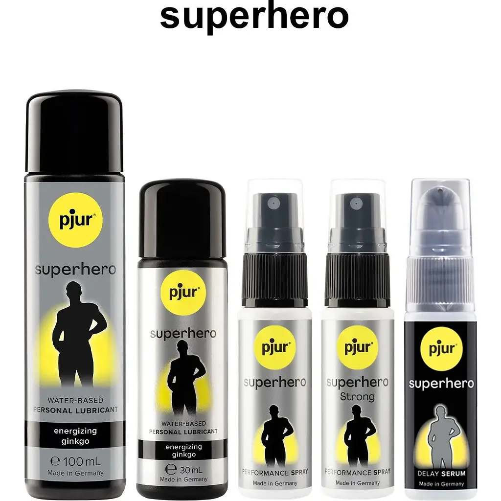 Пролонгувальний спрей Pjur SuperHero Strong Spray 20 ml - фото 5