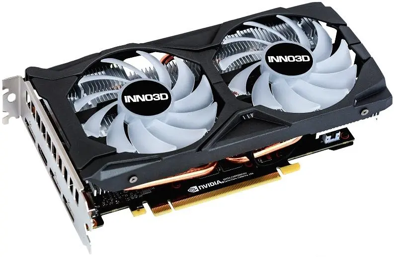 Видеокарта Inno3D GTX 1660 6Gb Super Twin X2 OC RGB (N166S2-06D6X-1712VA15LB) (GDDR6, 192 bit, PCI-E v3.0) Б/у - фото 3