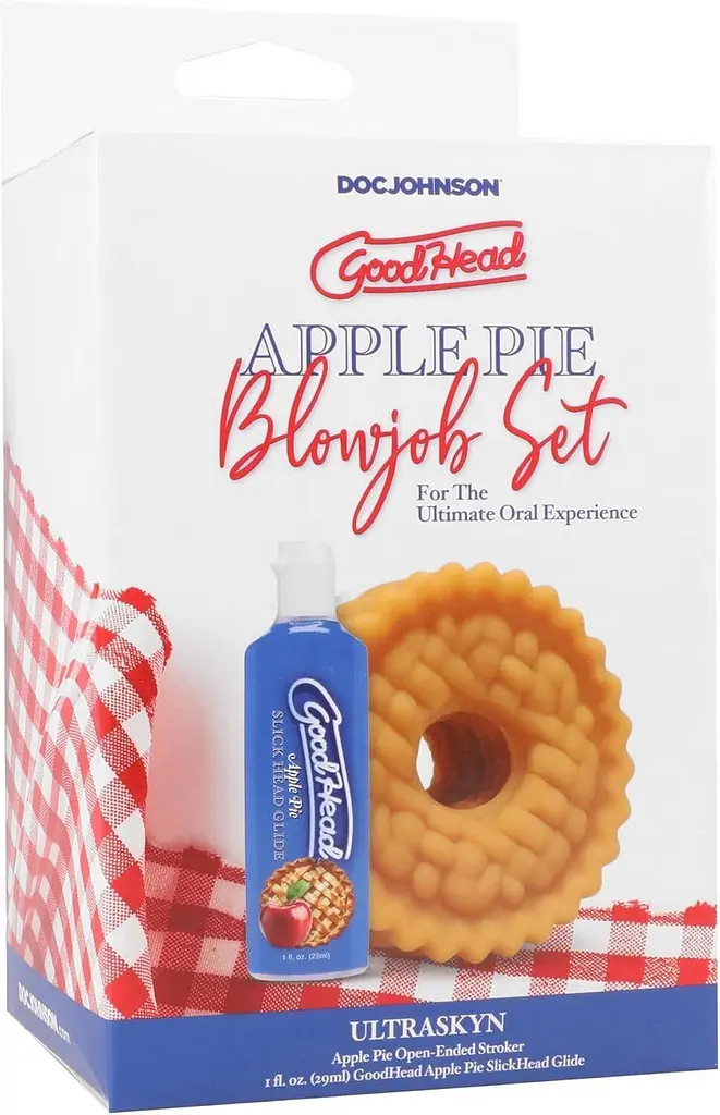 Набір Doc Johnson для мінету GoodHead Apple Pie Blowjob Set - фото 5