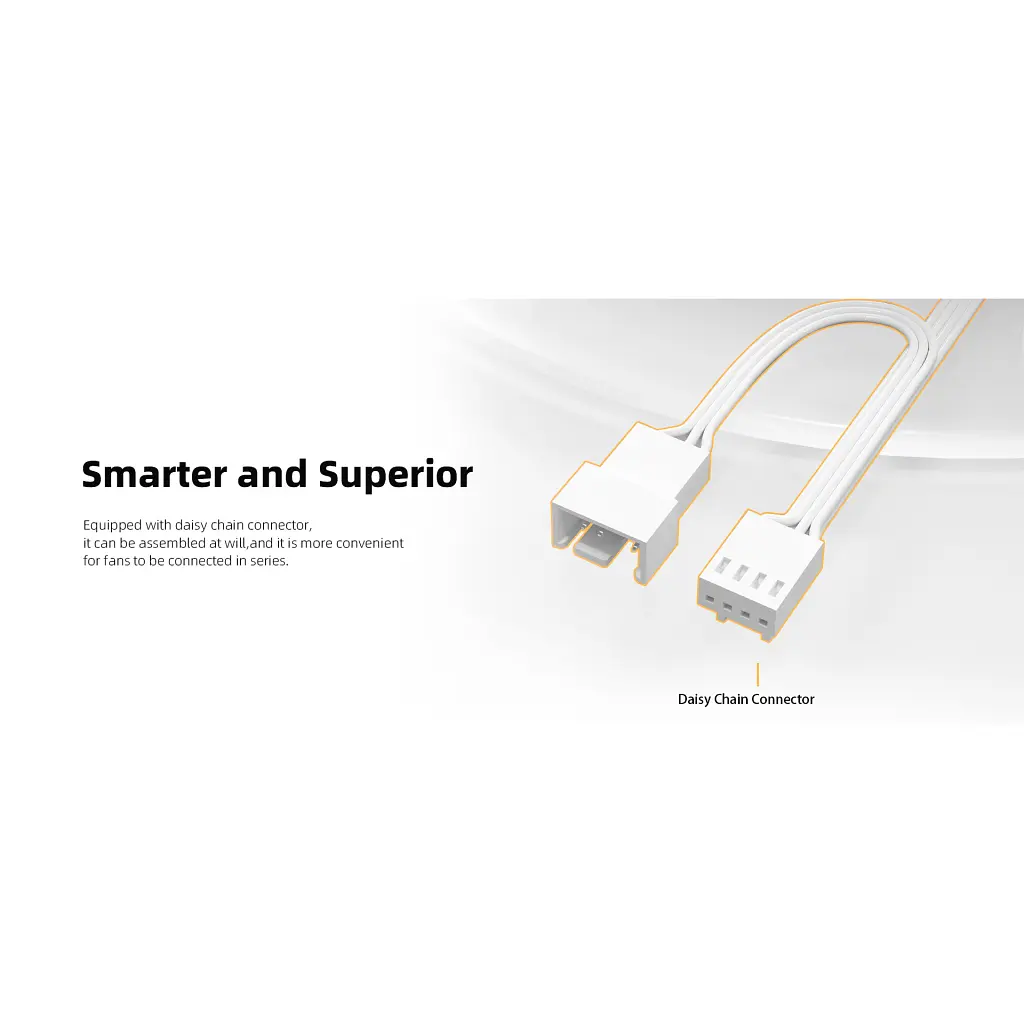 Кулер до корпусу ID-Cooling Вентилятор ID-Cooling AS-120-W (AS-120-W) - фото 10