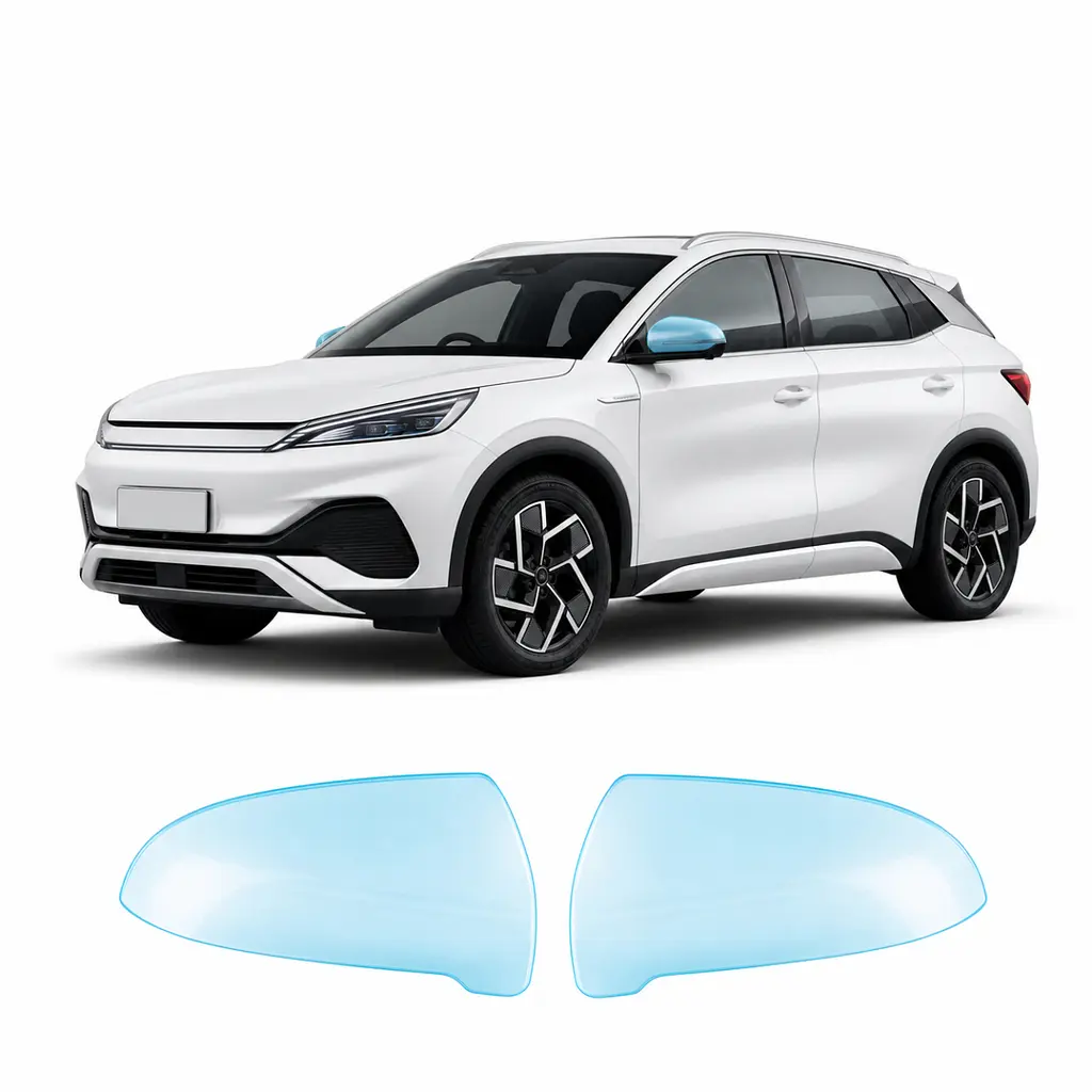 Антигравійна захисна бронеплівка за лекалами для BYD Atto 3 (Yuan Plus) I 2022-2024 - дзеркала