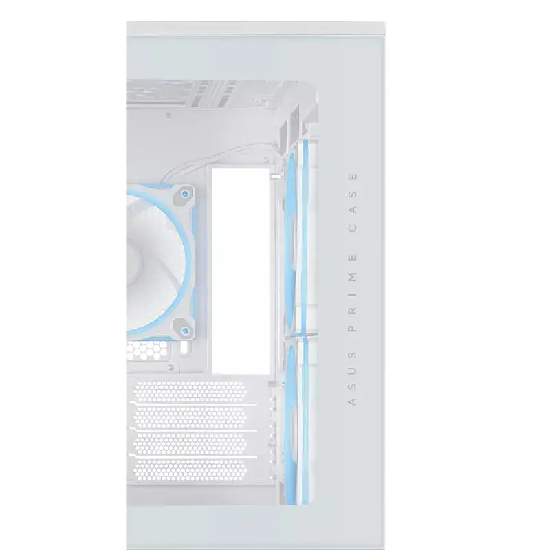 Корпус Asus Prime AP202 Tempered Glas ARGB без БР 2xUSB3.2 1xUSB Type-C Tempered Glass side mATX білий 90DC00P3-B19000 - фото 9