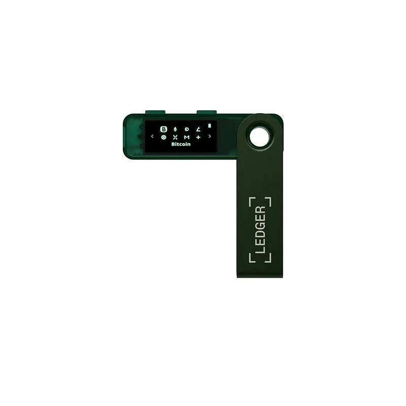 Апаратний гаманець для криптовалют Ledger Nano S Plus Emerald Green (LNSPEG) - фото 5