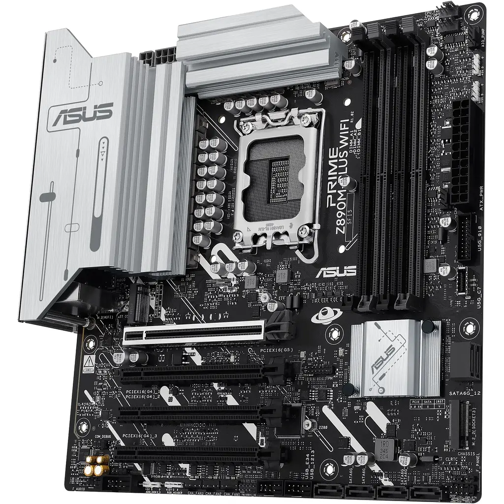 Материнська плата Asus PRIME Z890M-PLUS WIFI (90MB1J80-M0EAY0) UA [129541] - фото 2