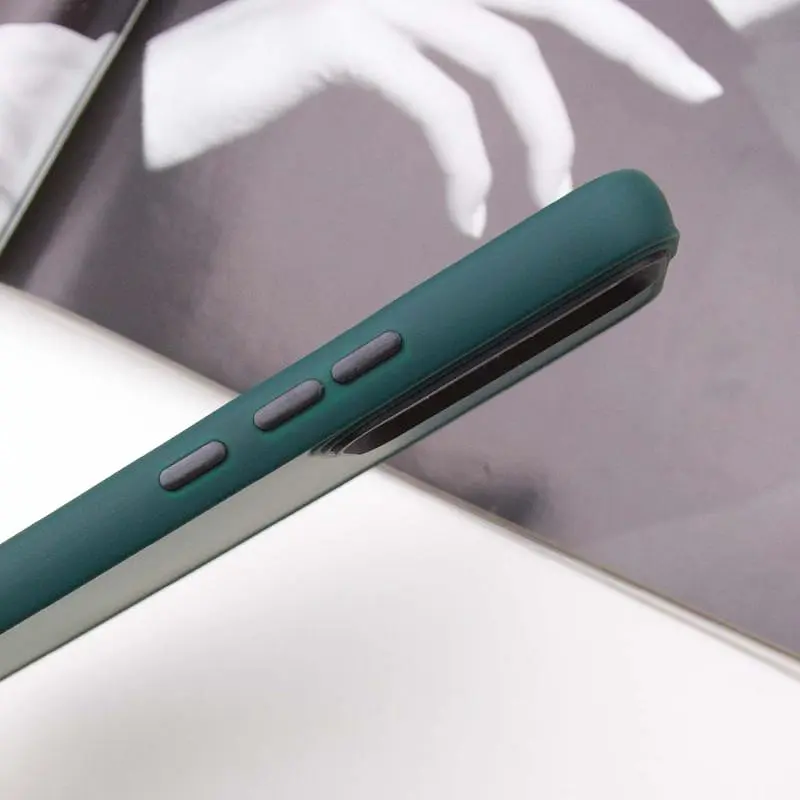 Чохол TPU+PC Lyon Frosted для Samsung Galaxy S25 FE Green - фото 5