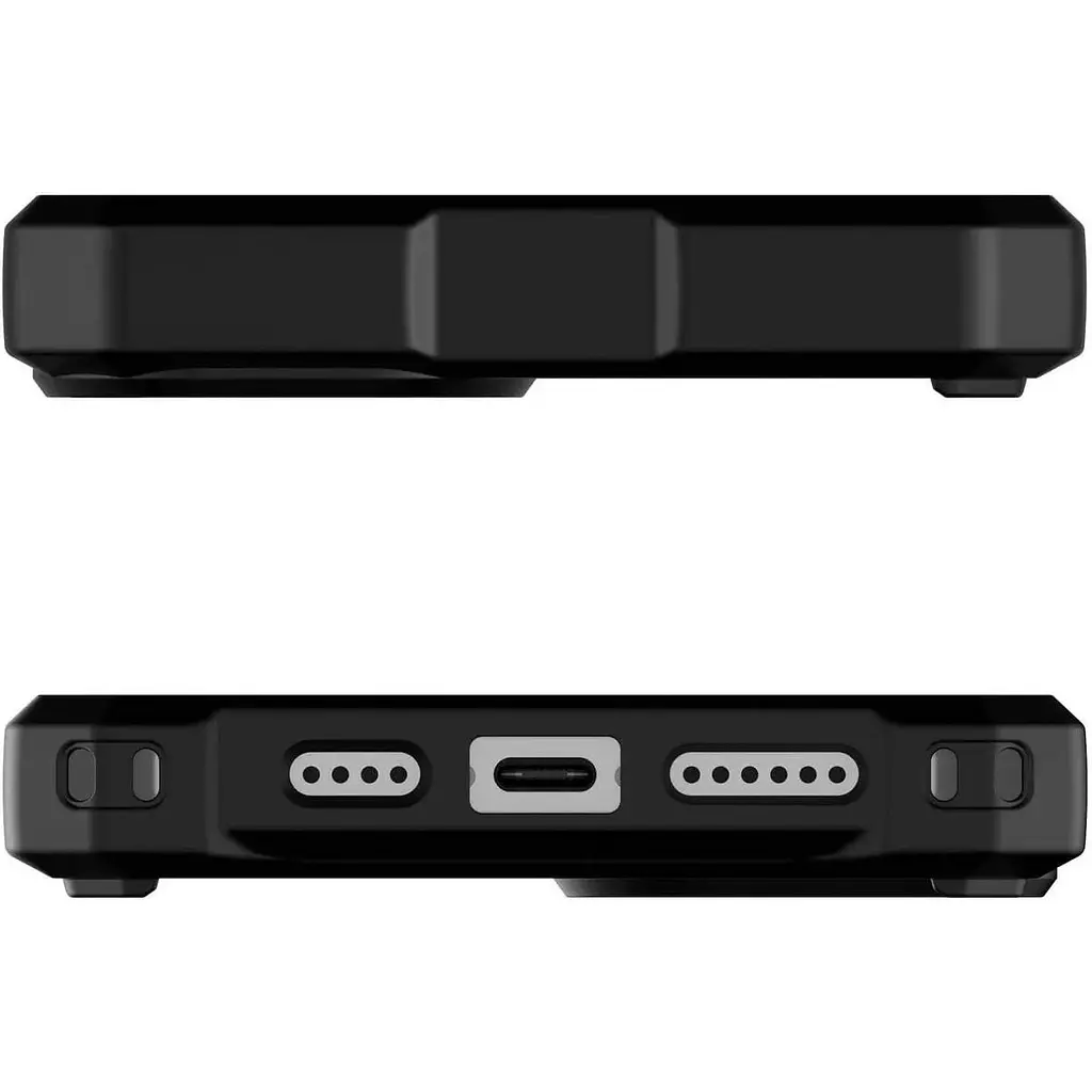 Оригинальный противоударный чехол UAG Monarch Pro MagSafe для iPhone 14 Plus/15 Plus Black 114029114040 - фото 9