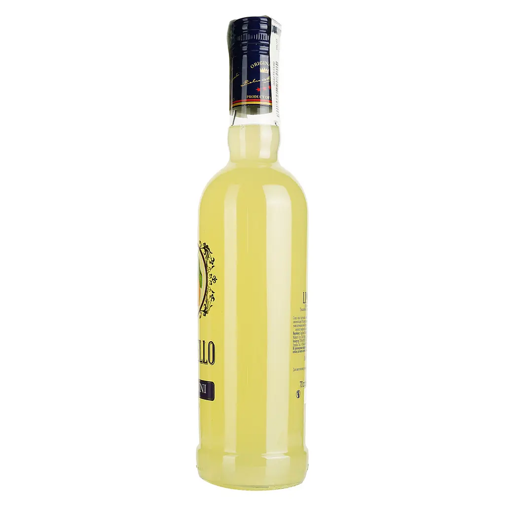 Набір: Лікер Morandini Limoncello 28% 0.7 л + Десерт Bonjour Konti смак полуниці з вершками 232 г - фото 3