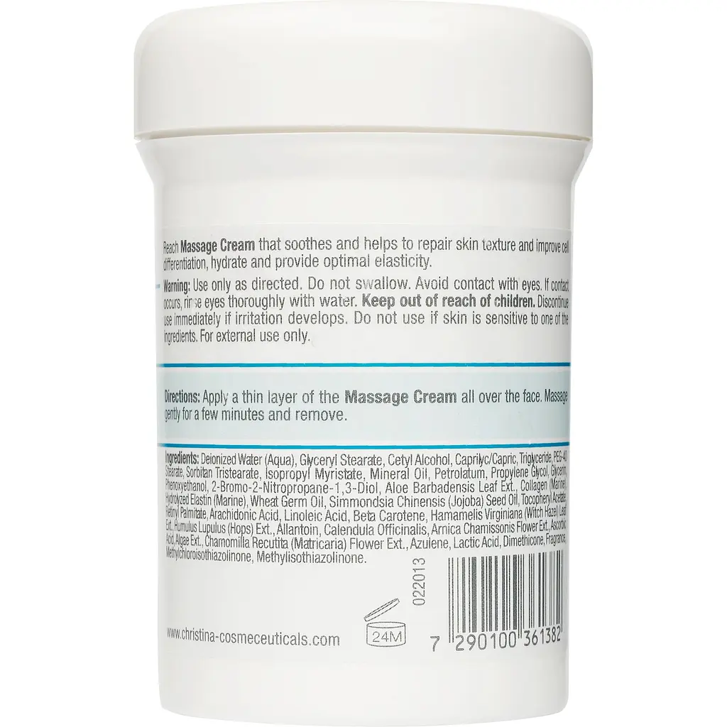Массажный крем для всех типов кожи Christina Massage Cream 250 мл - фото 2