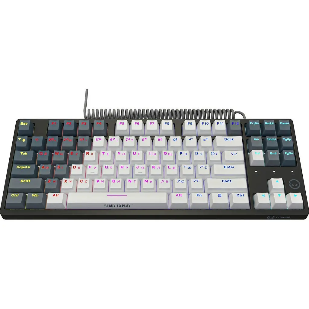 Клавіатура Lorgar Azar 514TKL White (LRG-GK514TKL-WH-UA) [144796] - фото 3
