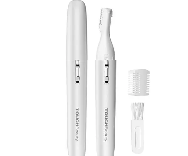 TOUCHBeauty TB-1658В, Багатофункціональний електричний тример для обиччя та тіла Тач Б'юті, білий - фото 2