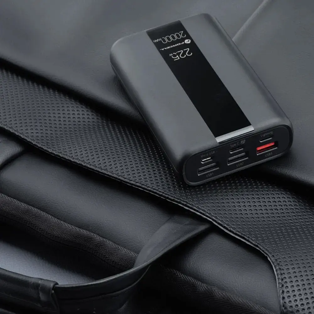 УМБ Forcell F-Energy P20k2 20000 mAh PD QC3.0 PD 3A 22.5W (5903396362378) - фото 4