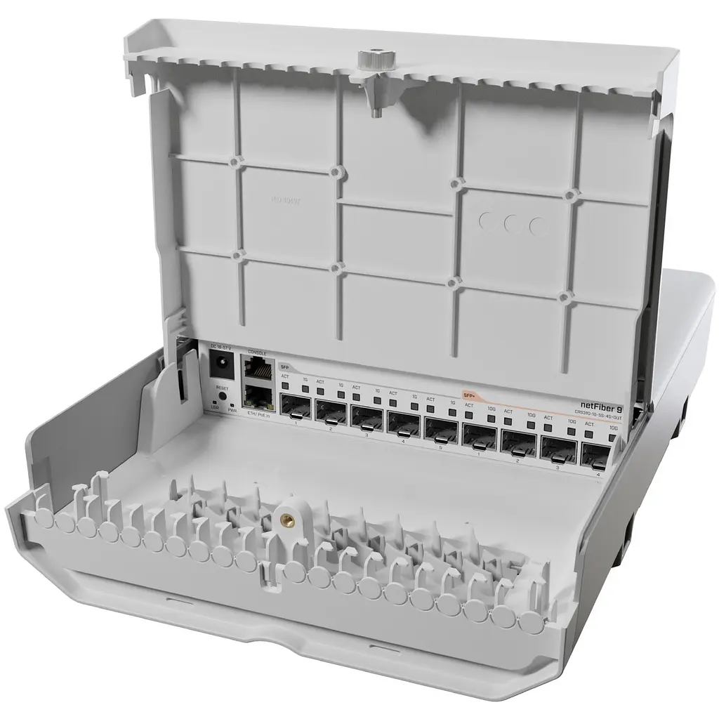 Комутатор Mikrotik CRS310-1G-5S-4S+OUT - фото 4