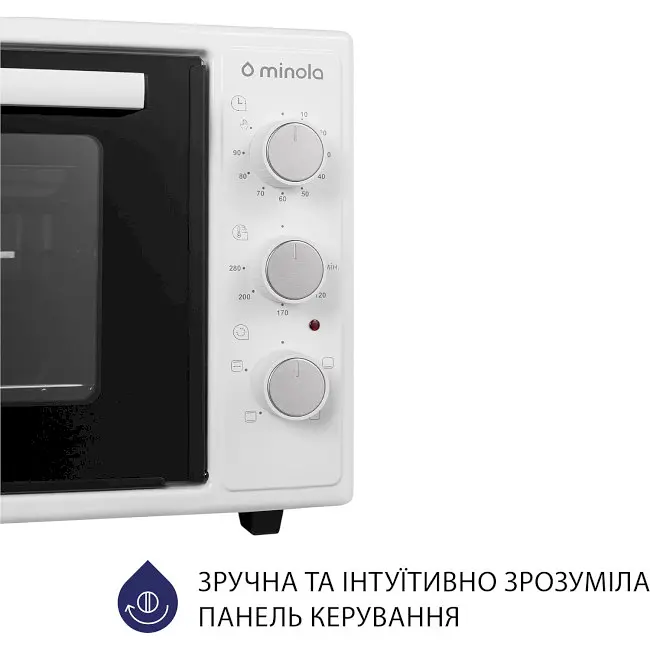 Электрическая печь Minola Foev 3714 WH - фото 3