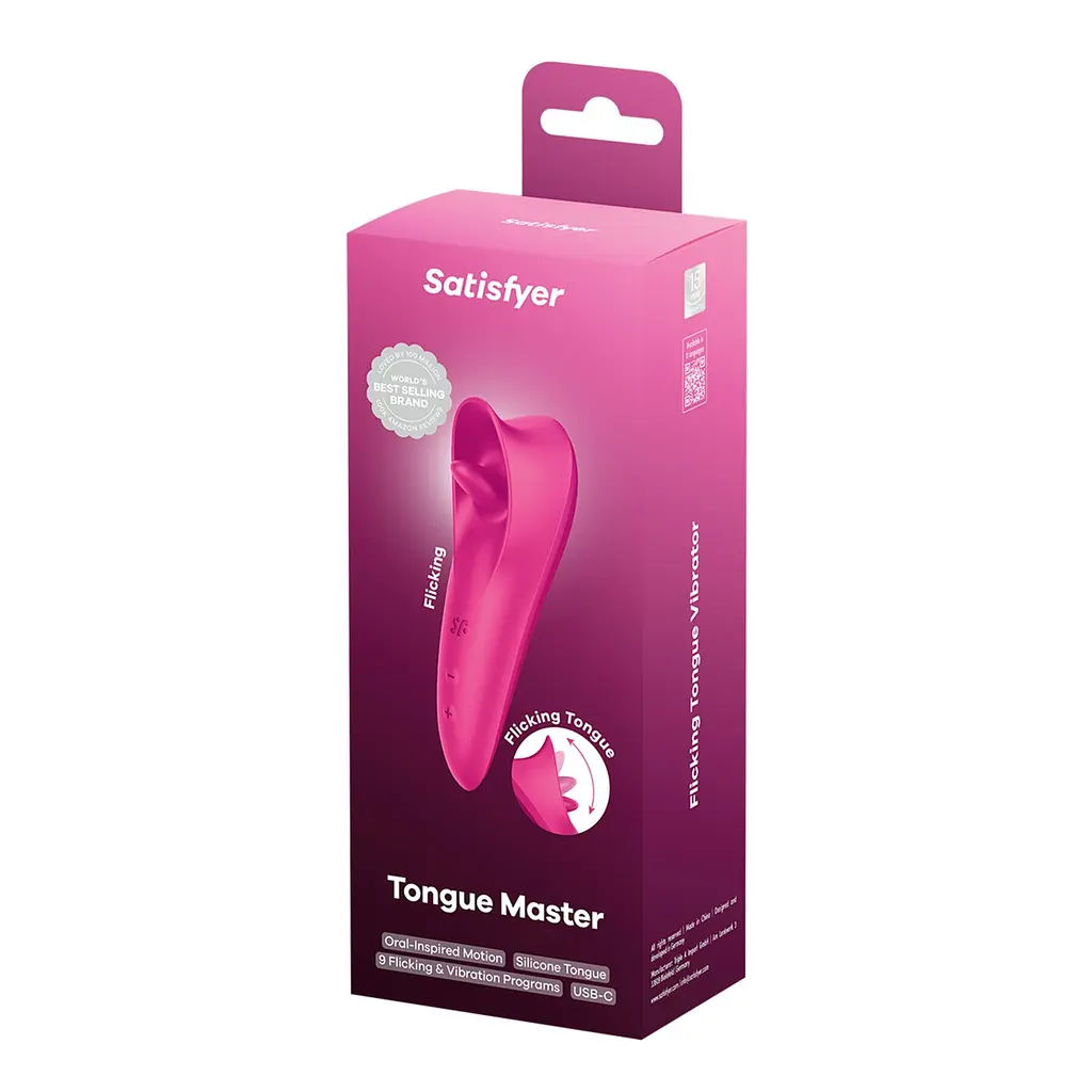 Вибростимулятор для клитора Satisfyer Tongue Master - фото 6
