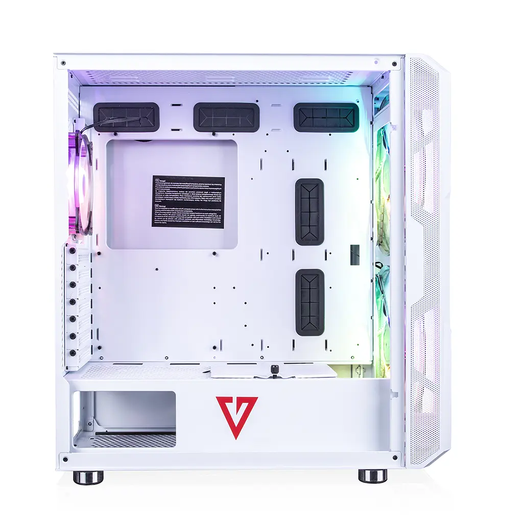 Корпус Modecom AMIRANI ARGB WHITE fans 2x200mm+1x120mm без БЖ ATX - фото 4