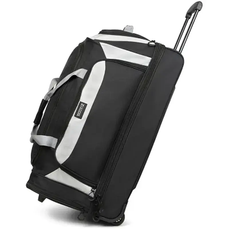 Дорожня сумка TravelZ Wheelbag Doubleloader black 96L (603098) (931071) - фото 2