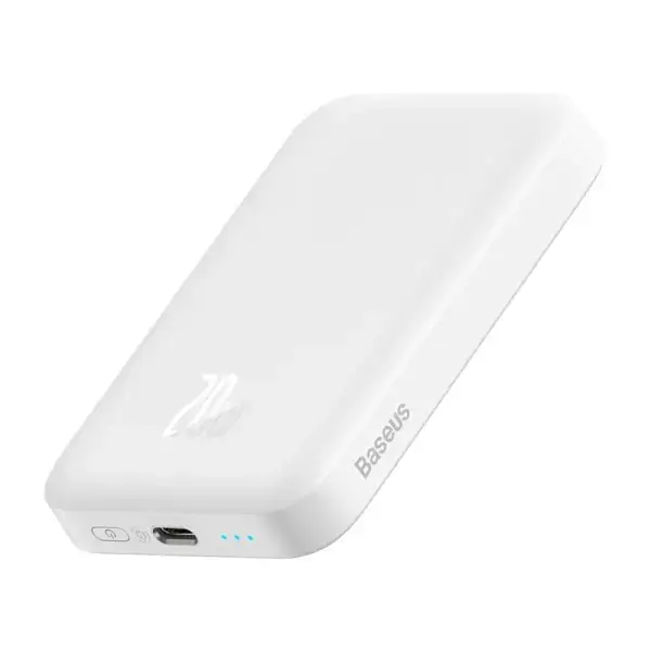 Power Bank Baseus Airpow Magnetic 6000mAh 20W (P10022807213-00) White UA - фото 3