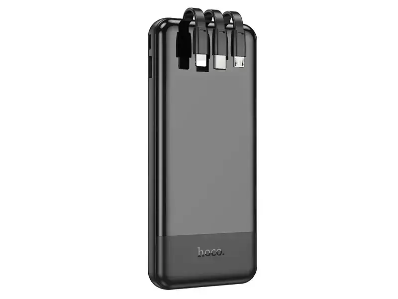 Зовнішній акумулятор (Power Bank) Hoco J114 10000mAh 20W Black (6942007601856) - фото 4