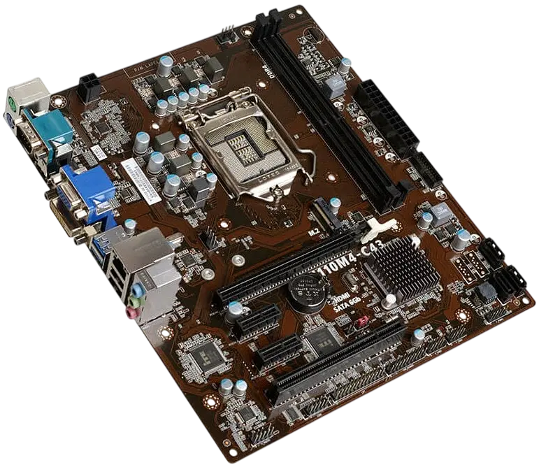 Материнська плата Elitegroup ECS H110M4-C43 LGA 1151v1 (H110M4-C43) Б/В - фото 2