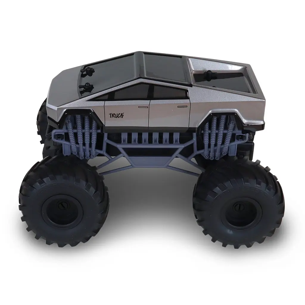 Автомобиль на радиоуправлении KS Drive Bigfoot Off-Road Cyber ​​Ride серебристый (SL-8362ARHG) - фото 6