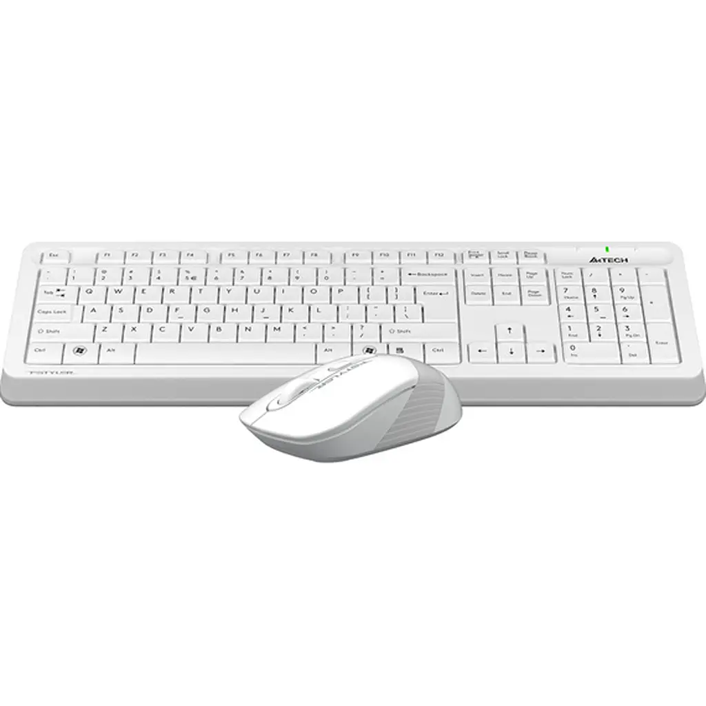 Комплект клавіатура + миша A4Tech Fstyler FG1010 White/Gray [114625] - фото 4