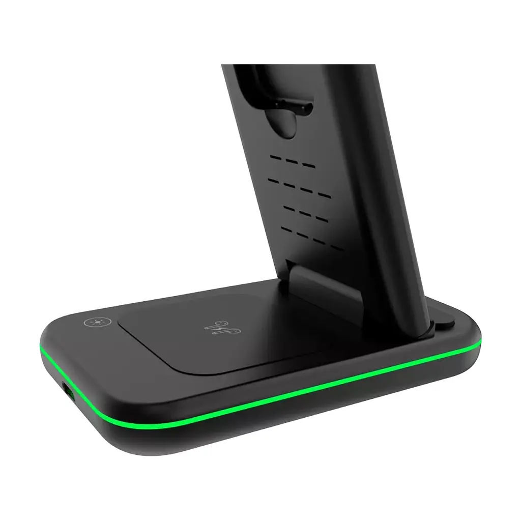 Зарядний пристрій Canyon WS- 304 Foldable 3in1 Wireless charger (CNS-WCS304B) - фото 3