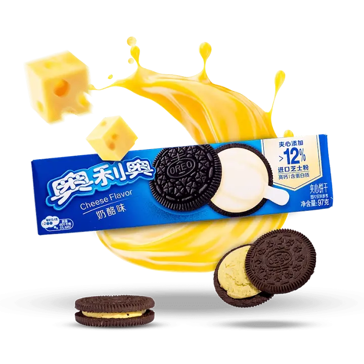 Печиво Oreo Cheese «Крем-сир» 97 г - фото 2