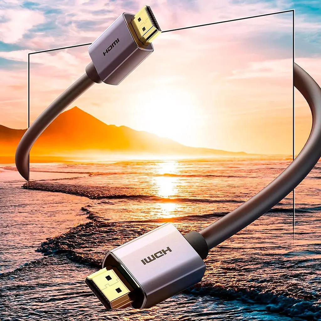 Кабель Baseus High Definition HDMI 2.0 4K 1m Black (WKGQ020001) [84302] - фото 8
