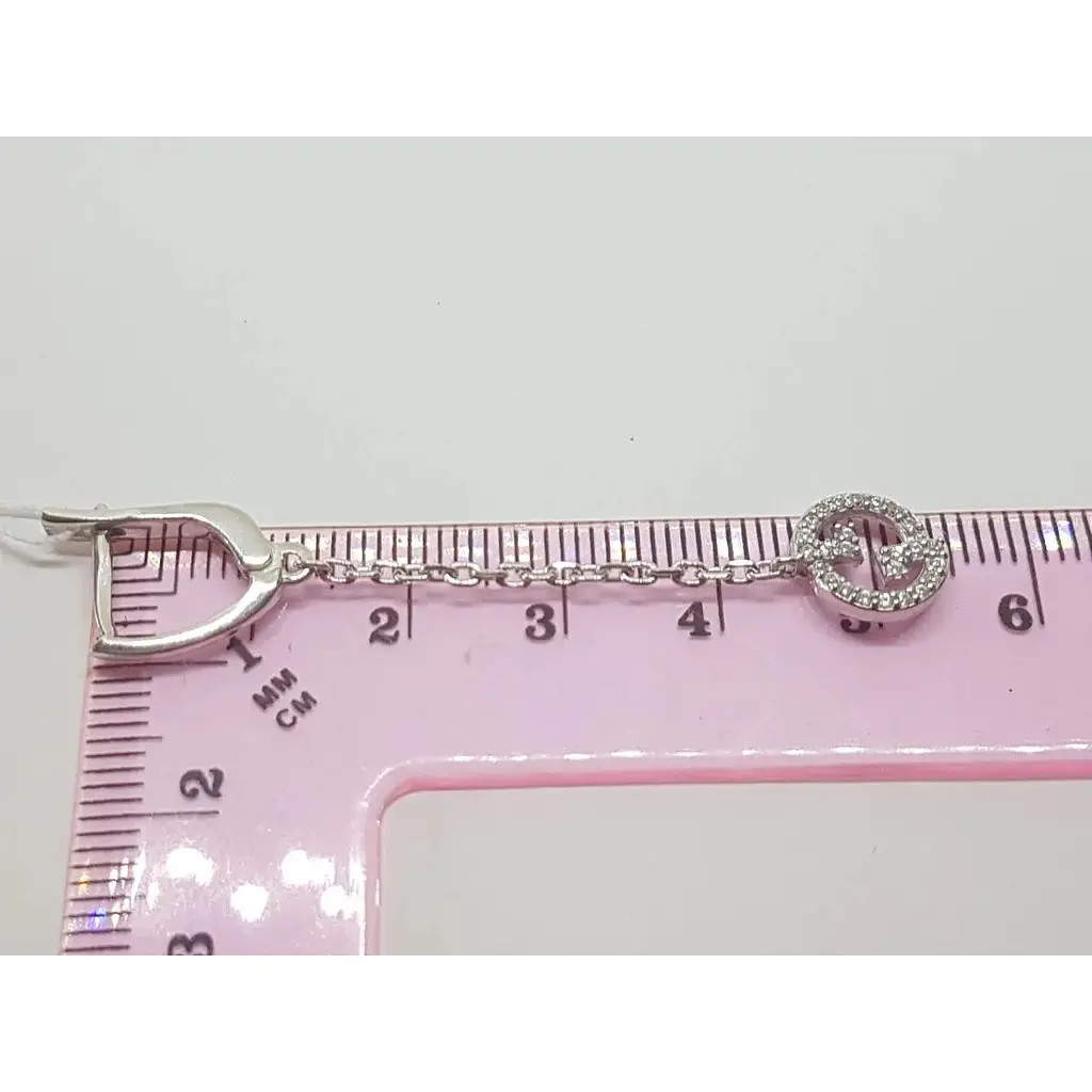 Срібні сережки Агні Гледия з фіанітами. 2192/1Р-CZ - фото 5