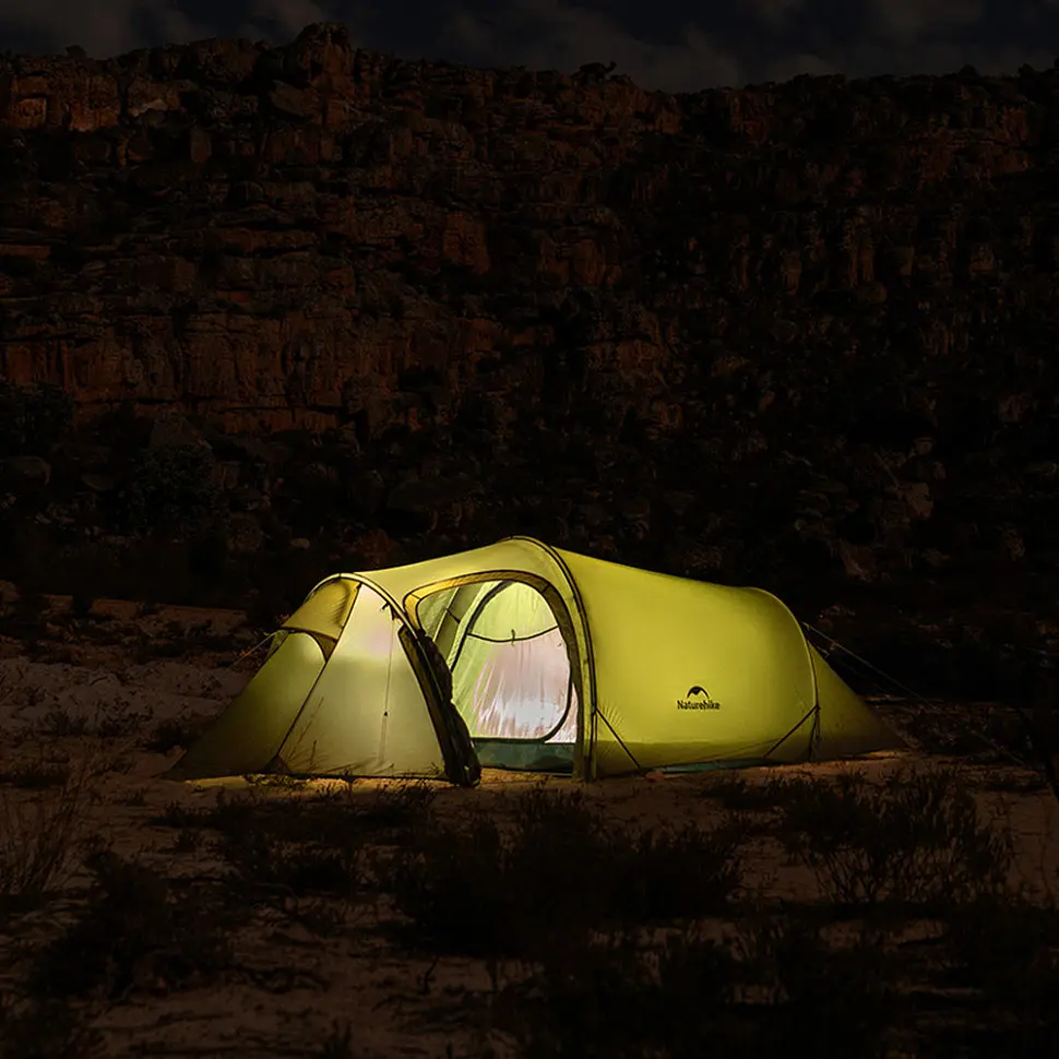 Намет двомісний Naturehike Opalus, UL, CNK2450WS036, темно-зелений - фото 4