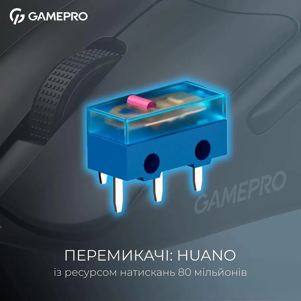Мышь GamePro Genesis Asgard Surt Black (GM017B) - фото 8