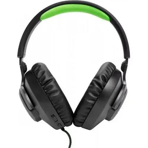 Наушники проводные с микрофоном JBL Quantum 100X (JBLQ100XBLKGRN) черные JBLQ100XBLKGRN - фото 8