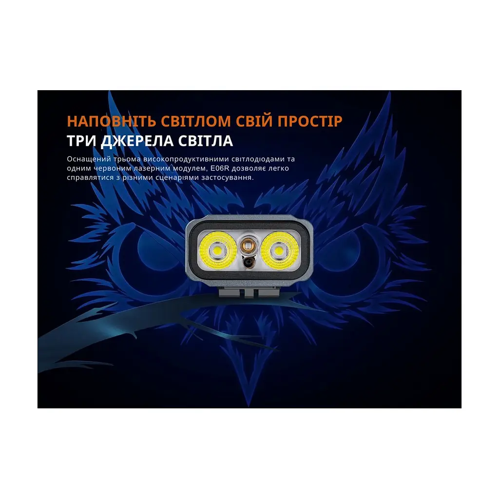 Ліхтар Fenix E06R бірюзовий (E06R-TQ) - фото 10
