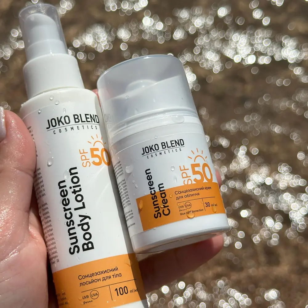 Cонцезахисний лосьйон для тіла Joko Blend SPF 50 100 мл - фото 8
