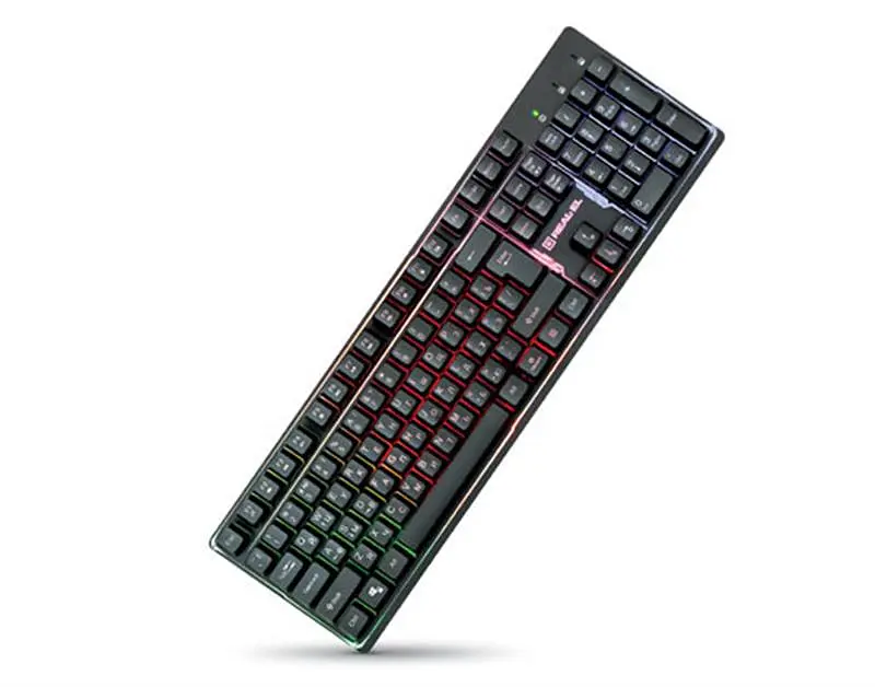 Клавіатура REAL-EL Comfort 7011 Backlit Black USB - фото 4