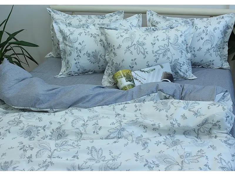 Комплект постільної білизни з компаньйоном (R-T9148) 2-спальний TAG tekstil pbe0036804 - фото 5